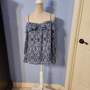 Karen Kane Large Womens Blouse